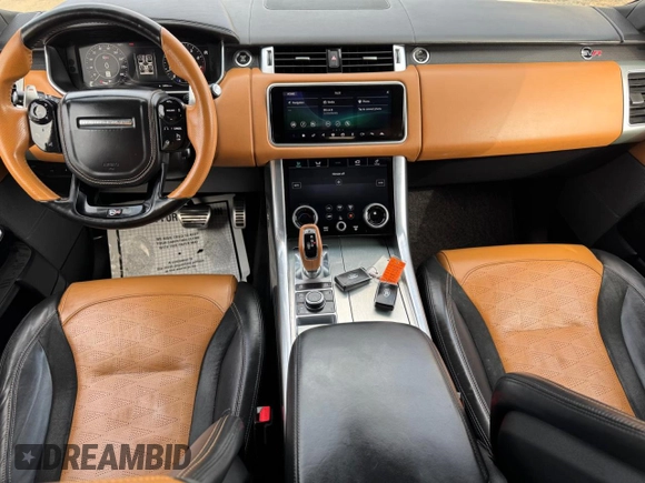 2018 Land Rover Range Rover Sport SVR with VIN SALWZ2SE9JA810039, listed as a Copart auction lot 49401525 with 167,379 mi miles and Clean Title. Bid and sale history available at carsss.com. Image 6.