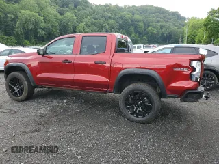 2024 Chevrolet Colorado 4WD Trail Boss with VIN 1GCPTEEK5R1271947, listed as a Copart auction lot 61806975 with 7,454 mi miles and Salvage title. Bid and sale history available at DreamBid. Image 2.