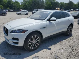 2020 Jaguar F-Pace 25t Prestige with VIN SADCK2FX1LA630796, listed as a Copart auction lot 62261985 with 13,431 mi miles and Salvage title. Bid and sale history available at DreamBid. Image 1.