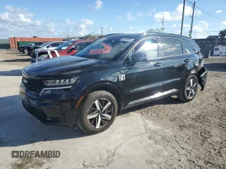 2022 Kia Sorento S with VIN 5XYRL4LC2NG079569, listed as a Copart auction lot 44758485 with 51,060 mi miles and Salvage Title. Bid and sale history available at carsss.com. Image 1.