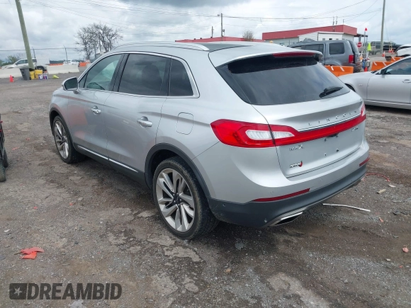 2016 Lincoln MKX Reserve with VIN 2LMPJ8LP8GBL84279, listed as a IAAI auction lot 41900294 with 70,958 mi miles. Bid and sale history available at carsss.com. Image 3.