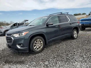 2020 Chevrolet Traverse LT Cloth z VIN 1GNERGKWXLJ175710, wystawiony jako Copart lot #50369775 z przebiegiem 92 426 mil mil oraz Szkoda całkowita • Salvage title. Historia ofert i sprzedaży dostępna na DreamBid. Obrazek 1.