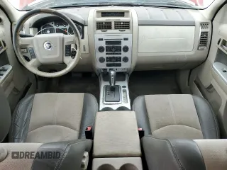 2009 Mercury Mariner Premier with VIN 4M2CU97G39KJ11050, listed as a Copart auction lot 57131665 with 201,602 mi miles and Salvage title. Bid and sale history available at DreamBid. Image 8.