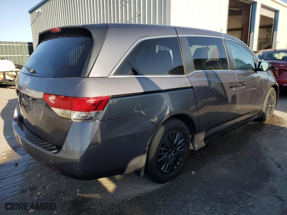 2014 Honda Odyssey LX with VIN 5FNRL5H21EB096912, listed as a Copart auction lot 52188315 with 223,172 mi miles and Clean Title. Bid and sale history available at carsss.com. Image 3.