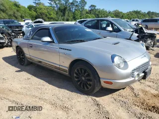 2004 Ford Thunderbird Deluxe with VIN 1FAHP60A84Y103027, listed as a Copart auction lot 52637635 with 87,160 mi miles and Clean Title. Bid and sale history available at carsss.com. Image 4.