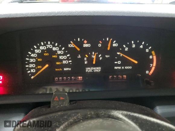1994 Chevrolet Cavalier with VIN 1G1JC54T3R7372085, listed as a Copart auction lot 48004145 with 69,252 mi miles and Salvage Title. Bid and sale history available at DreamBid. Image 9.