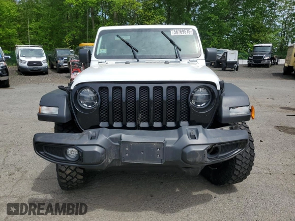 2021 Jeep Wrangler Unlimited Willys z VIN 1C4HJXDN3MW731183, wystawiony jako Copart lot #56769575 z przebiegiem 34 624 mil mil oraz Szkoda całkowita • Salvage title. Historia ofert i sprzedaży dostępna na DreamBid. Obrazek 5.