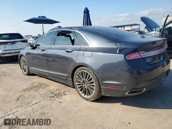 2014 Lincoln MKZ with VIN 3LN6L2GK5ER836216, listed as a Copart auction lot 59079595 with 104,011 mi miles and Salvage title. Bid and sale history available at DreamBid. Image 2.