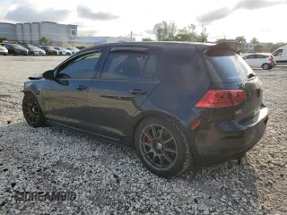 2017 Volkswagen Golf GTI Autobahn with VIN 3VW547AU7HM076275, listed as a Copart auction lot 66288124 with 94,669 mi miles and Salvage Title. Bid and sale history available at carsss.com. Image 2.