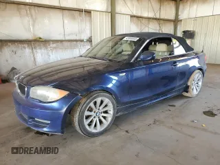 2011 BMW 1 Series 128i with VIN WBAUL7C53BVM81003, listed as a Copart auction lot 43986665 with Not Provided miles and Salvage Title. Bid and sale history available at carsss.com. Image 1.