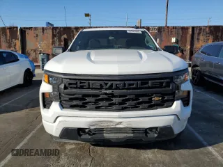 2022 Chevrolet Silverado 1500 Custom with VIN 3GCPDBEK8NG638699, listed as a Copart auction lot 45543425 with 65,287 mi miles and Salvage Title. Bid and sale history available at carsss.com. Image 5.