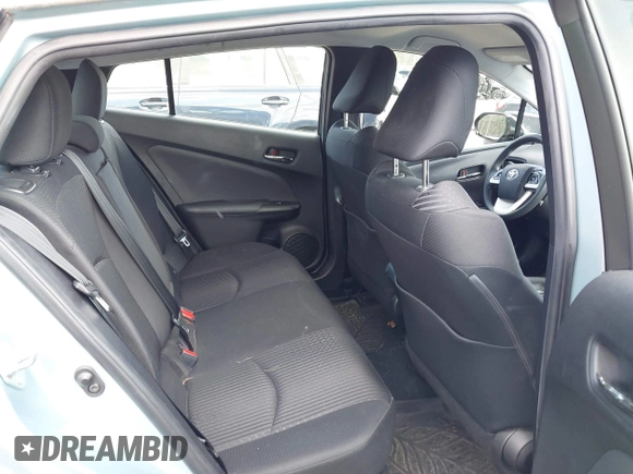 2018 Toyota Prius Two with VIN JTDKBRFU7J3590988, listed as a IAAI auction lot 41876636 with 72,851 mi miles. Bid and sale history available at carsss.com. Image 8.