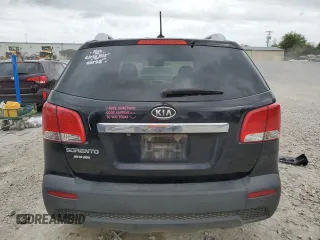 2013 Kia Sorento LX with VIN 5XYKT4A67DG406156, listed as a Copart auction lot 51666395 with 146,981 mi miles and Clean Title. Bid and sale history available at carsss.com. Image 6.