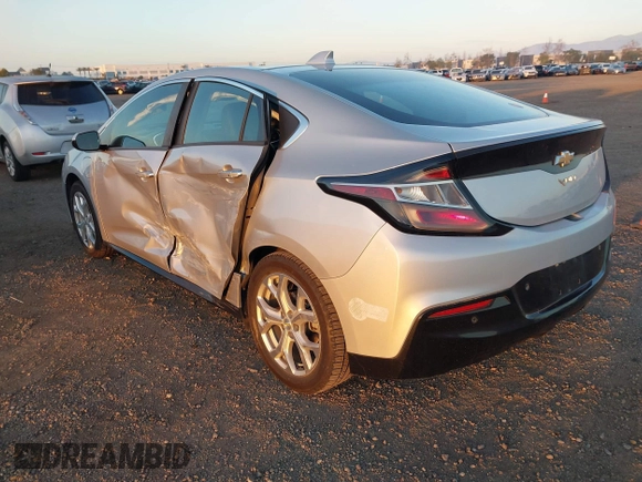 2016 Chevrolet Volt Premier with VIN 1G1RD6S51GU132901, listed as a IAAI auction lot 41496455 with 135,710 mi miles. Bid and sale history available at carsss.com. Image 3.