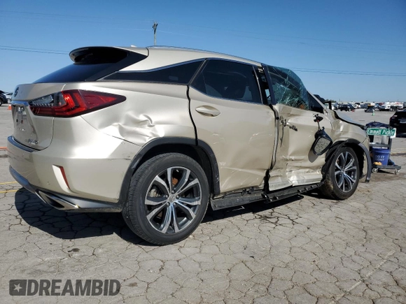 2016 Lexus RX 350 with VIN 2T2ZZMCA0GC021158, listed as a Copart auction lot 52370875 with 149,901 mi miles and Salvage Title. Bid and sale history available at DreamBid. Image 3.