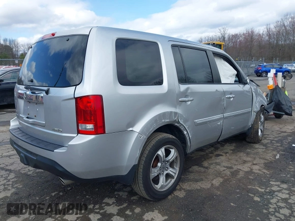 2013 Honda Pilot EX-L with VIN 5FNYF4H65DB080307, listed as a IAAI auction lot 41987016 with Not provided miles and . Bid and sale history available at DreamBid. Image 4.