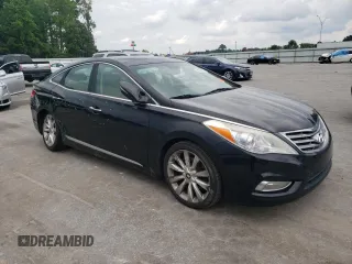 2013 Hyundai Azera with VIN KMHFH4JGXDA198345, listed as a Copart auction lot 58256945 with 102,711 mi miles and Salvage title. Bid and sale history available at DreamBid. Image 4.