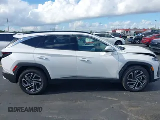 2025 Hyundai Tucson with VIN 3KMJE3DE0SE016672, listed as a IAAI auction lot 42513679 with 3,726 mi miles and . Bid and sale history available at DreamBid. Image 13.