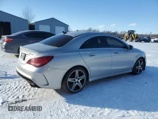 2015 Mercedes-Benz CLA 250 with VIN WDDSJ4GB6FN172572, listed as a Copart auction lot 89178325 with 132,807 mi miles and Clean Title. Bid and sale history available at DreamBid. Image 3.