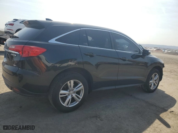 2014 Acura RDX with VIN 5J8TB4H39EL024639, listed as a Copart auction lot 48715555 with 101,222 mi miles and Salvage Title. Bid and sale history available at carsss.com. Image 3.