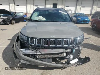2021 Jeep Compass Limited with VIN 3C4NJDCB1MT579130, listed as a Copart auction lot 57854655 with 49,553 mi miles and Salvage title. Bid and sale history available at DreamBid. Image 5.