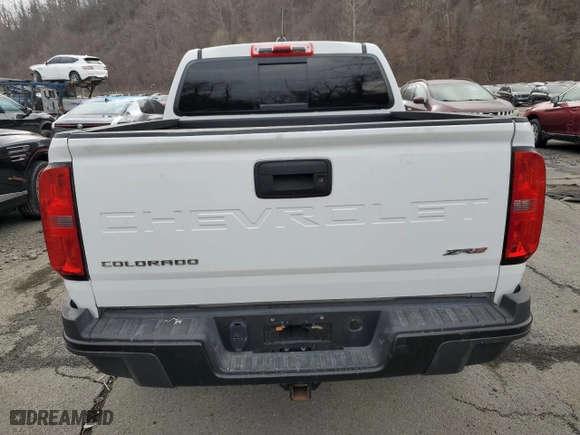 2022 Chevrolet Colorado 4WD ZR2 with VIN 1GCGTEEN2N1213847, listed as a Copart auction lot 50160745 with 35,902 mi miles and Non Repairable. Bid and sale history available at carsss.com. Image 6.