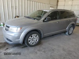 2015 Dodge Journey SE z VIN 3C4PDCAB4FT665144, wystawiony jako Copart lot #50012325 z przebiegiem 152 708 mil mil oraz Czysty tytuł • Clean title. Historia ofert i sprzedaży dostępna na DreamBid. Obrazek 1.