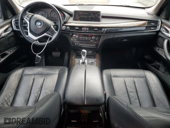 2015 BMW X5 sDrive35i with VIN 5UXKR2C57F0H37742, listed as a Copart auction lot 47573415 with 142,259 mi miles and Clean Title. Bid and sale history available at carsss.com. Image 8.