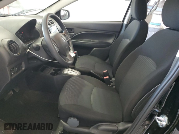 2024 Mitsubishi Mirage ES z VIN ML32FUFJ5RHF18365, wystawiony jako Copart lot #54029955 z przebiegiem 3 175 mil mil oraz Szkoda całkowita • Salvage title. Historia ofert i sprzedaży dostępna na DreamBid. Obrazek 7.
