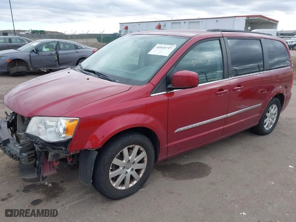 2014 Chrysler Town & Country Touring with VIN 2C4RC1BG4ER221418, listed as a IAAI auction lot 41045727 with NaN miles. Bid and sale history available at carsss.com. Image 2.