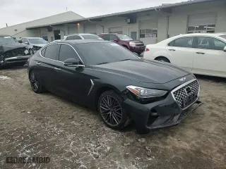 2019 Genesis G70 2.0T Advanced with VIN KMTG34LA4KU016698, listed as a Copart auction lot 44620145 with 101,350 mi miles and Salvage Title. Bid and sale history available at carsss.com. Image 10.