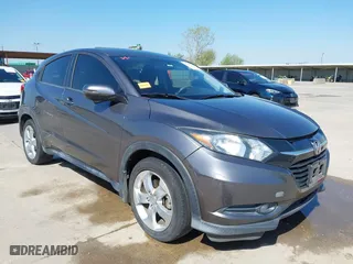 2016 Honda HR-V EX with VIN 3CZRU5H5XGM738110, listed as a IAAI auction lot 41974926 with 98,538 mi miles. Bid and sale history available at carsss.com. Image 1.