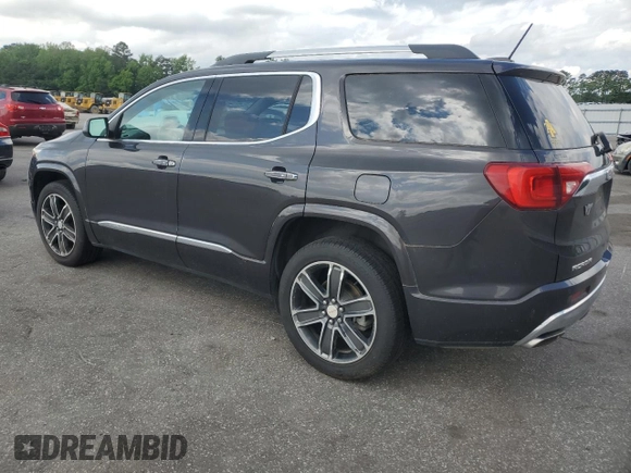 2017 GMC Acadia Denali with VIN 1GKKNXLS9HZ307629, listed as a Copart auction lot 55249755 with 103,704 mi miles and Clean Title. Bid and sale history available at carsss.com. Image 2.