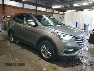 2017 Hyundai Santa Fe 2.4L z VIN 5XYZUDLBXHG415400, wystawiony jako Copart lot #58330205 z przebiegiem 116 196 mil mil oraz Szkoda całkowita • Salvage title. Historia ofert i sprzedaży dostępna na DreamBid. Obrazek 4.