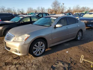 2009 Infiniti M with VIN JNKCY01F29M850984, listed as a Copart auction lot 86972134 with 135,934 mi miles and Salvage Title. Bid and sale history available at carsss.com. Image 1.
