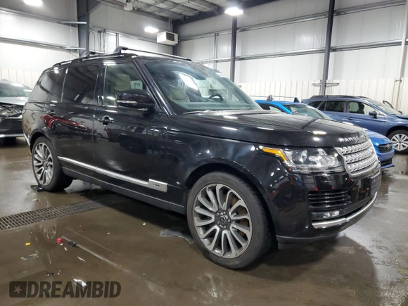2014 Land Rover Range Rover Supercharged z VIN SALGS3TFXEA193374, wystawiony jako Copart lot #82609224 z przebiegiem 133 819 mil mil oraz Szkoda całkowita • Salvage title. Historia ofert i sprzedaży dostępna na DreamBid. Obrazek 4.