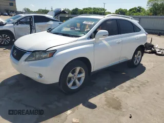 2010 Lexus RX 350 with VIN JTJZK1BA0A2400091, listed as a Copart auction lot 54062485 with 119,964 mi miles and Salvage Title. Bid and sale history available at carsss.com. Image 1.
