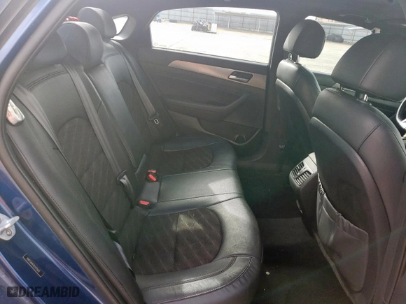 2019 Hyundai Sonata Sport with VIN 5NPE34AF8KH796431, listed as a Copart auction lot 48962165 with 109,685 mi miles and Salvage Title. Bid and sale history available at carsss.com. Image 10.