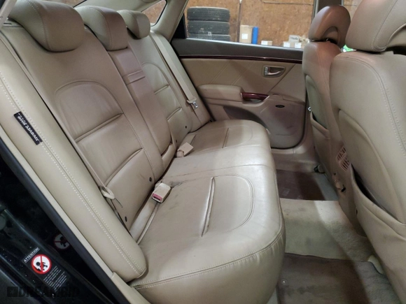 2006 Hyundai Azera SE with VIN KMHFC46F56A130424, listed as a Copart auction lot 53568095 with 183,797 mi miles and Salvage Title. Bid and sale history available at carsss.com. Image 11.