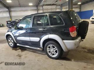 2001 Toyota RAV4 with VIN JTEGH20V110030345, listed as a Copart auction lot 64456775 with 35,539 mi miles and Salvage title. Bid and sale history available at DreamBid. Image 2.