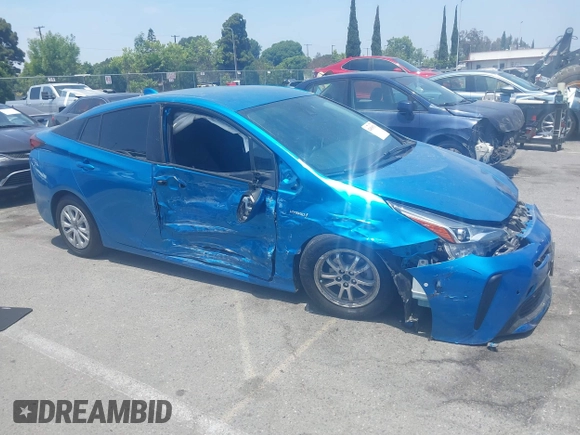 2021 Toyota Prius L Eco with VIN JTDKAMFUXM3134462, listed as a IAAI auction lot 42450931 with 89,239 mi miles and . Bid and sale history available at DreamBid. Image 13.