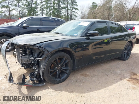 2017 Dodge Charger SXT with VIN 2C3CDXHG4HH643233, listed as a IAAI auction lot 41806195 with 92,318 mi miles and . Bid and sale history available at DreamBid. Image 18.