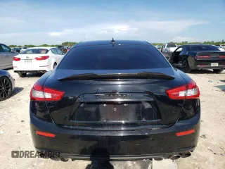 2017 Maserati Ghibli with VIN ZAM57XSS6H1249705, listed as a Copart auction lot 61602993 with 73,454 mi miles. Bid and sale history available at carsss.com. Image 6.