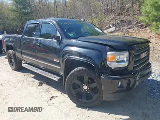 2015 GMC Sierra 1500 SLT with VIN 3GTU2VEJ8FG318480, listed as a IAAI auction lot 42075388 with 143,156 mi miles and . Bid and sale history available at DreamBid. Image 1.