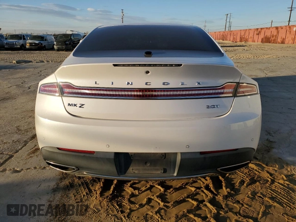 2019 Lincoln MKZ Reserve I with VIN 3LN6L5C95KR602349, listed as a Copart auction lot 46288785 with 57,071 mi miles and Salvage title. Bid and sale history available at DreamBid. Image 6.