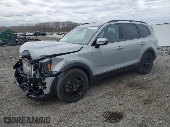 2024 Kia Telluride EX X-Line z VIN 5XYP3DGC9RG564041, wystawiony jako Copart lot #52851745 z przebiegiem 2 878 mil mil oraz Szkoda całkowita • Salvage title. Historia ofert i sprzedaży dostępna na DreamBid. Obrazek 1.