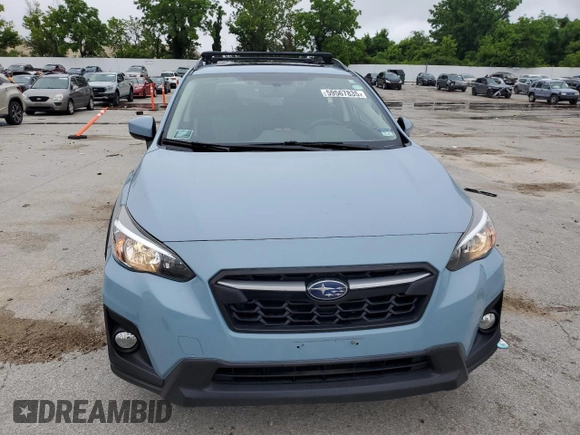 2020 Subaru Crosstrek Premium with VIN JF2GTAECXL8220753, listed as a Copart auction lot 59567835 with 53,857 mi miles and Salvage title. Bid and sale history available at DreamBid. Image 5.