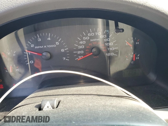 2005 Ford F-150 XL with VIN 1FTRF12235NC10435, listed as a Copart auction lot 57311935 with 249,847 mi miles and Salvage title. Bid and sale history available at DreamBid. Image 9.