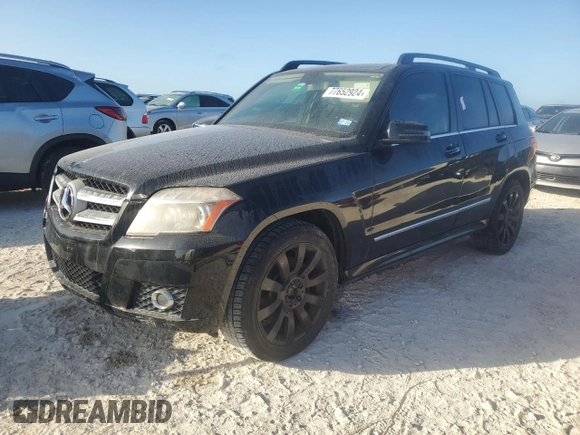 2012 Mercedes-Benz GLK 350 with VIN WDCGG5GB2CF882265, listed as a Copart auction lot 77652924 with Not Provided miles and Salvage Title. Bid and sale history available at DreamBid. Image 1.
