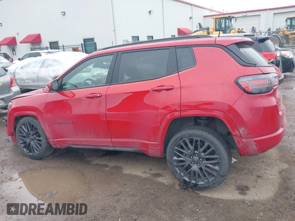 2022 Jeep Compass High Altitude with VIN 3C4NJDCB1NT213153, listed as a IAAI auction lot 41605539 with 36,519 mi miles and . Bid and sale history available at DreamBid. Image 15.